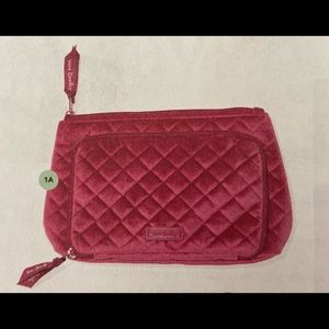 Vera Bradley velvet organizer
